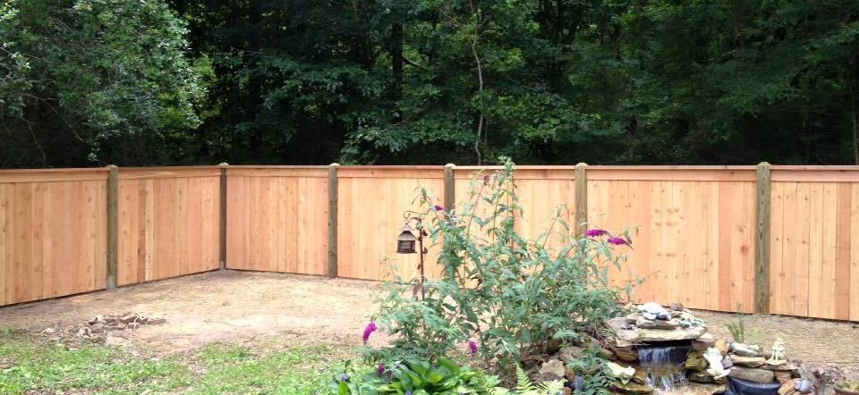 Bring beauty and security to your home by having us install a privacy fence today! 