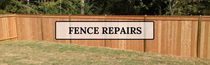 Fencing repairs 